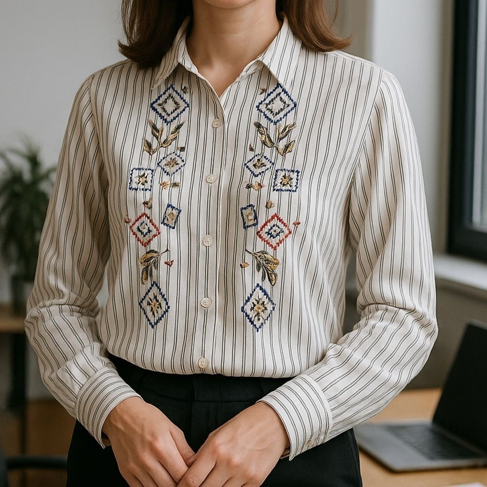 Napa Valley Button Up Blouse